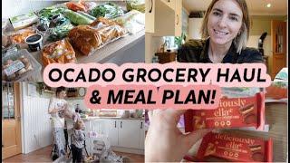 OCADO GROCERY HAUL & MEAL PLAN | FAMILY OF 5