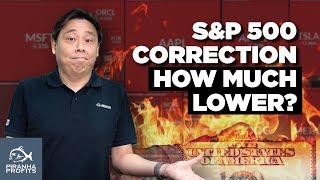 S&P 500 Correction. How Much Lower?