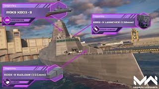 New Bundle Ship Overviews! ROKS KDDX-S! With First Multipurpose Grenade Launcher! | Modern Warships