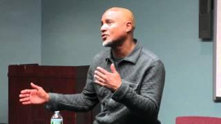 Walking Dead star Seth Gilliam talks to drama students about dealing with rejection