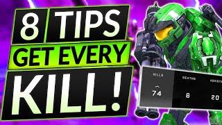 8 PRO TIPS to WIN EVERY GUNFIGHT - ALL ONYX Players ABUSE THIS - Halo Infinite Guide