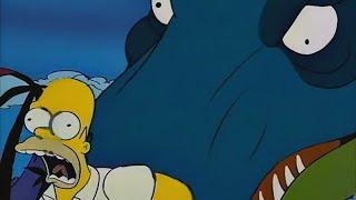 The Simpsons - Homer travels back in time