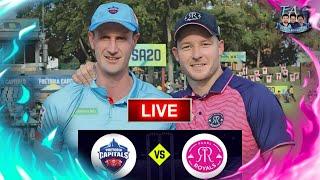 Live Pretoria Capitals Vs Paarl Royals Live | PC vs PR | SA20 League