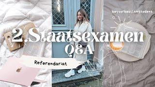 2. Staatsexamen und Referendariat / Jurastudium / Q&A