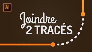 Illustrator : Comment joindre deux tracés ? [Tutoriel]