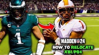 MADDEN 24 - How To Relocate In Franchise Mode On Current Gen (Xbox One, PS4)