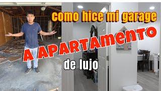 garage en apartamento de principio a fin