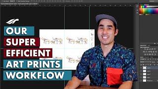 Our Printer Settings for Printing Watercolor Art Prints from Home