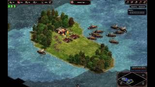 First Punic War. Battle of Mylae. Video 2 - Defensive Start. Age of Empires.