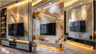 200 Elegant Living Room TV Wall Designs 2025 TV  Wall Decoration Ideas| Home Interior Wall Design