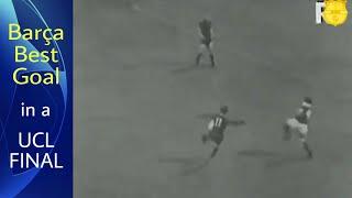 FC Barcelona Best Goal in a Champions League final | Zoltán Czibor vs Benfica 1961