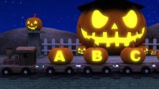 Learn ABC's with Alphabet Halloween Pumpkin Song | Halloween ABC Songs