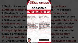 30 Passive Income Ideas