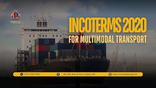 Incoterm 2020 for freight shipping