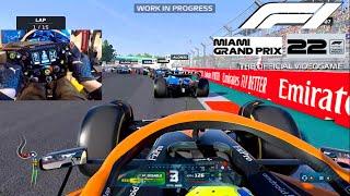 F1 2022 NEW Miami FIRST IMPRESSIONS w/Thrustmaster SF1000