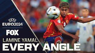 Lamine Yamal becomes the YOUNGEST player to score in Euros history with a STUNNING strike vs. France