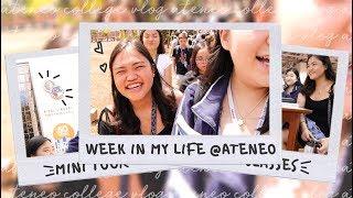 college week in my life at ateneo!! (college vlog #1)