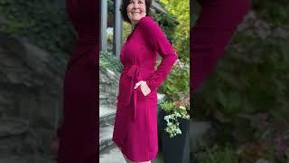 A wrap dress with a pocket?! | Sustainable Women's Clothing | Miik Inc