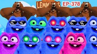 Crazy Sling Shot - Fun Lemmings Sling Jump Game - Grizzy and Lemmings Ep-378