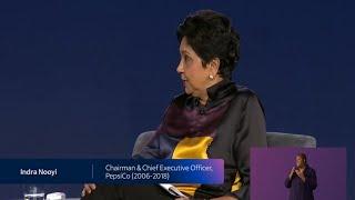 Former PepsiCo CEO Indra Nooyi Tells It Like It Is at Indeed FutureWorks 2024