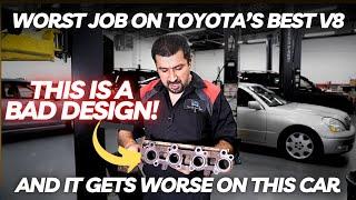 This is The WORST Repair on The Best Toyota V8! And It's Worse On This Car