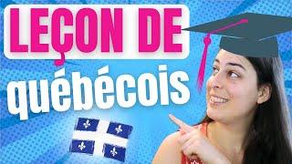 Leçon de français québécois