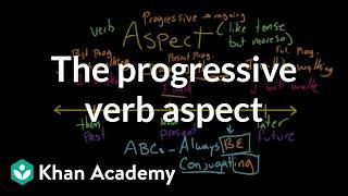 Progressive Aspect | The parts of speech | Grammar | Khan Academy