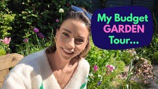 My Budget Garden Tour In May-The statue Garden