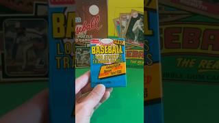 1987 Fleer Wax Pack!! #baseballcards #packopening #shorts @CoolerPlastix