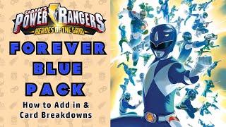 Forever Blue Pack! How to Add in & Card Breakdowns | Power Rangers Heroes of the Grid