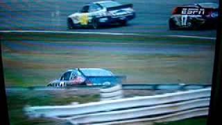 Horrible Wreck at Pocono, Elliot Sadler , Kurt Busch August 1 , 2010