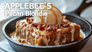 How to make APPLEBEE'S | Sizzlin' Butter Pecan Blondie