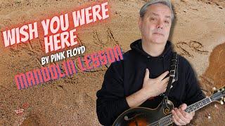 Wish You Were Here (Pink Floyd) - Mandolin Lesson #rockpopmandolin
