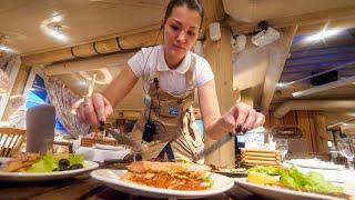 Russian Fishing Restaurant - Amazing Catch and Cook!! | Saint Petersburg, Russia!