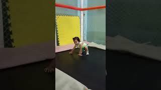 TRAMPOLINE. Having fun baby? | Zazy | 01.18.23 | #Mom #Kids