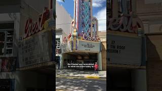 Discussing the Crest Theatre on K Street in Downtown Sacramento