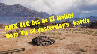 AMX ELC bis at El Halluf.  Kinda Deja Vu of yesterday's battle