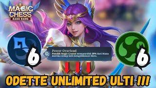 Meta Hyper Odette Elementalist Unlimited Ulti !!! Combo Magic Chess Terkuat !!!