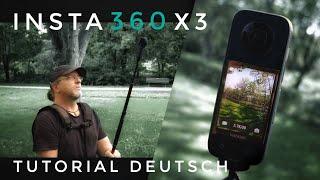 Insta360 X3 Tutorial Deutsch - Praxistest