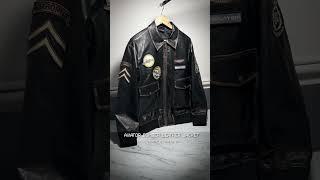 Introducing Aero Armour's Aviator Bomber Vegan Leather Jacket