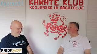 Intervju Damijan Kren z Zdravkom Romihom Shotokan karate.