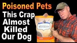 POISONED PETS - DEADLY DIET.  We Cured Our Dog With Home Made Dog Food.