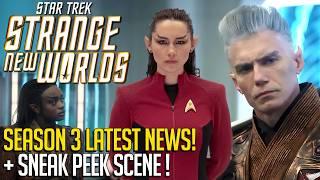 Star Trek Strange New Worlds Season 3 Sneak Peek Scene & News!