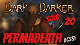 SOLO PERMADEATH FULL ROGUE GAMEPLAY 1-20 - Dark and Darker