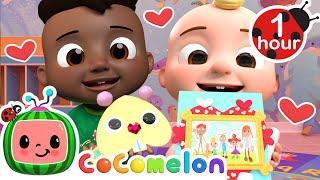 JJ and Cody Make Valentine's Day Crafts for Kids | CoComelon Nursery Rhymes & Kids Songs