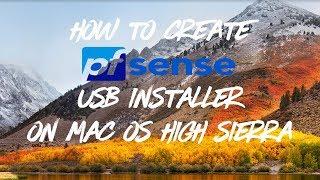 pfSense - How to create a bootable #pfSense disk with Terminal