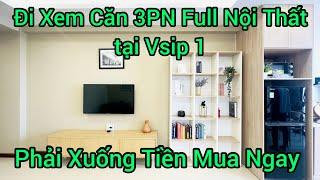 Căn Hộ đẹp tại Thuận An - Căn 3 Phòng Ngủ Iris Tower hoàn thiện Full Nội Thất - Lê Phan BDS 