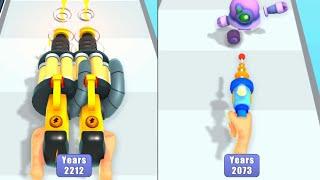 Ray Gun Run Gameplay All Levels (Android & iOS)