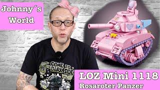 Pretty in Pink?  LOZ Mini 1118 Pink Tank - Der rosarote Panzer