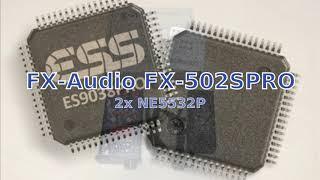 FX-Audio fx-502spro NE5532,OPA2604,LM4562